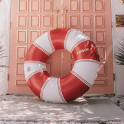 Vintage Tube Float Red